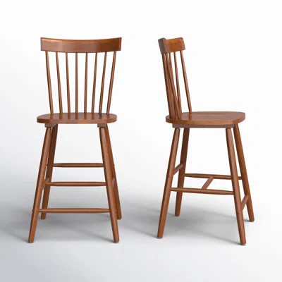 Stacee Solid Wood Bar & Counter Stool | Wayfair North America