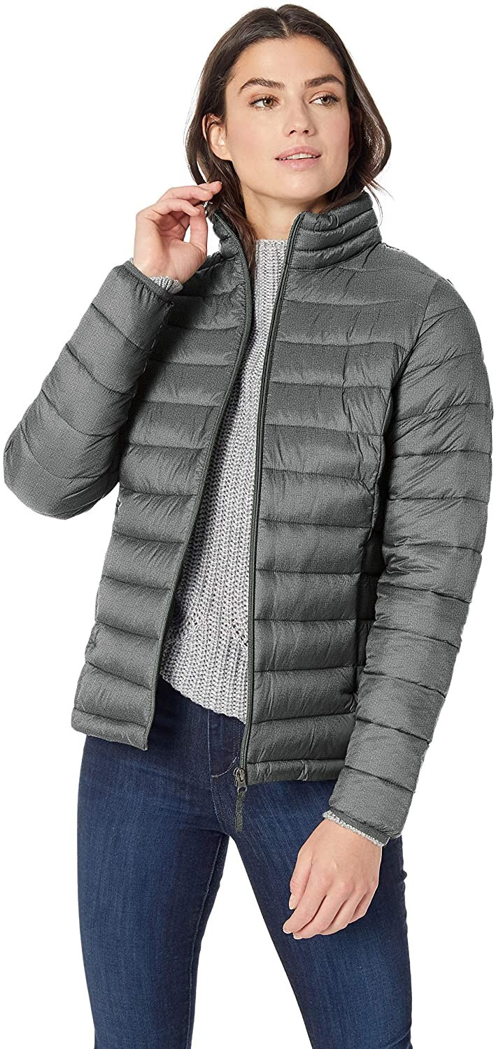 Amazon Essentials Women's Lightweight Water-Resistant Packable Down Jacket | Amazon (US)
