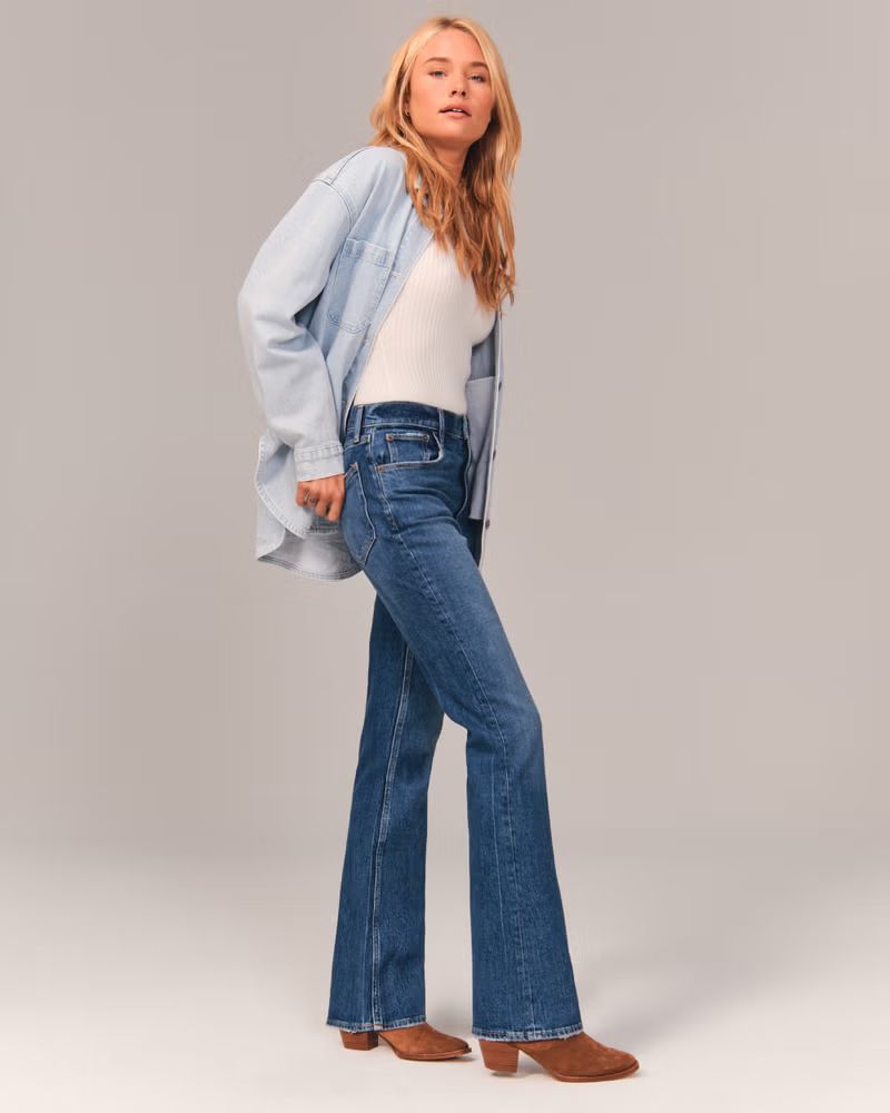 Ultra High Rise Vintage Flare Jeans | Abercrombie & Fitch (US)