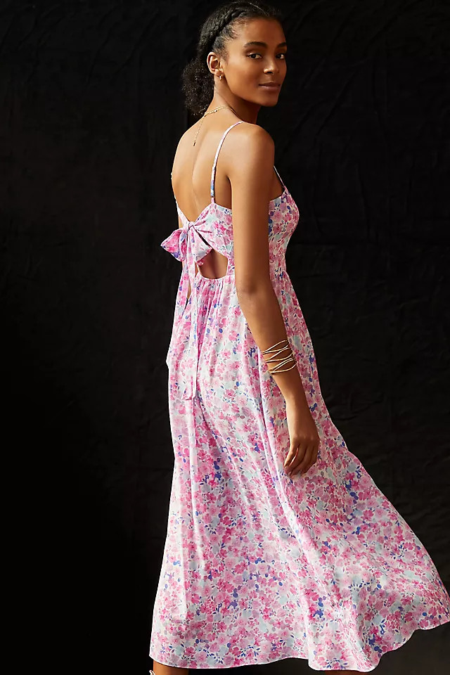 Favorite Daughter Floral Midi Dress | Anthropologie (US)