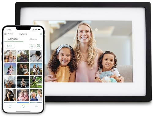 Skylight Digital Picture Frame - WiFi Enabled with Load from Phone Capability, Touch Screen Digit... | Amazon (US)