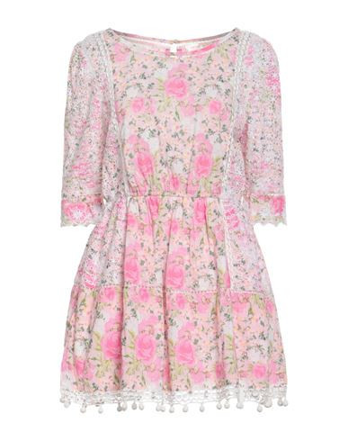 Loveshackfancy Woman Mini dress Pink Size L Cotton | YOOX (US)
