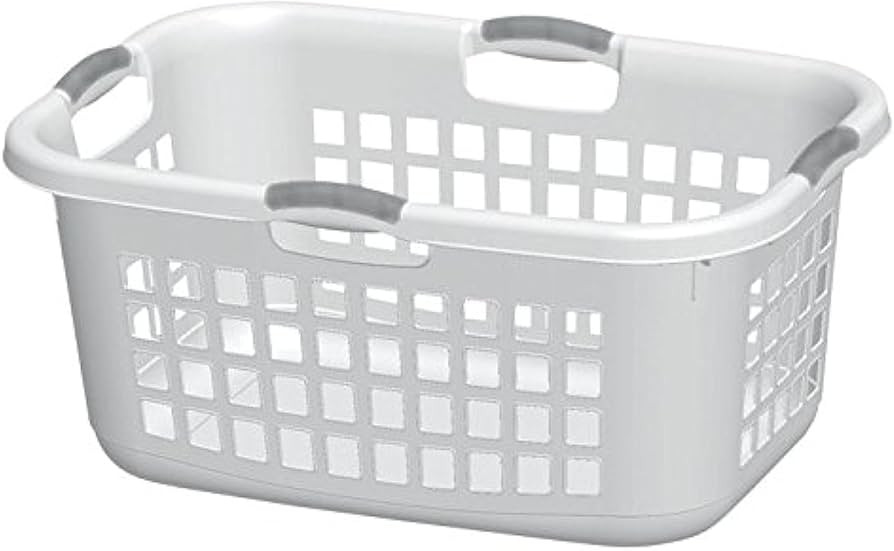 STERILITE CORP 12168006 Laundry Basket White 2Bshl | Amazon (US)