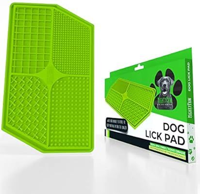 Mighty Paw Dog Lick Pad | BPA-Free Food Grade Silicone Mat for Fun, Anxiety, & Boredom Relief. St... | Amazon (US)