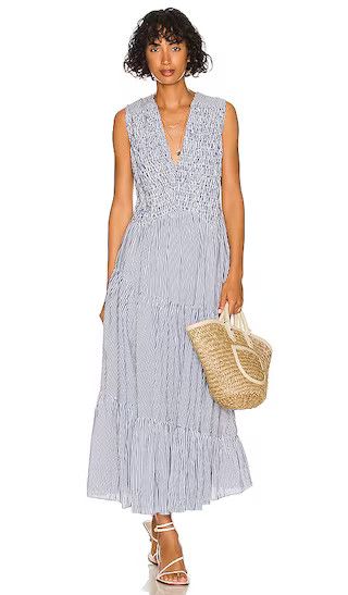 Juno Maxi Dress in Ivory Combo | Fourth Of July Outfit 4th Of July Outfit Dress Outfits Dresses | Revolve Clothing (Global)