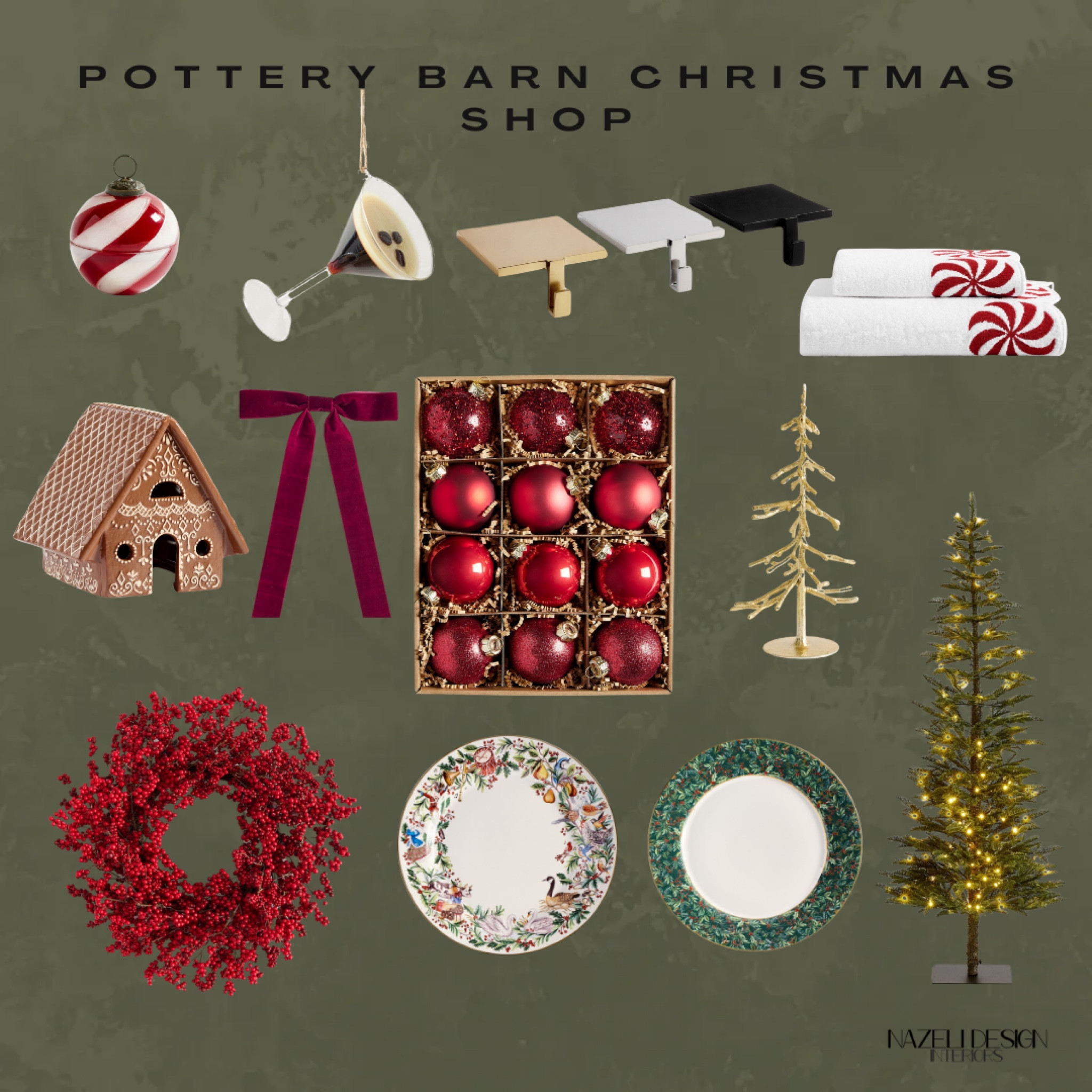 Pottery Barn Christmas Shop

#LTKHome #LTKHoliday #LTKStyleTip
