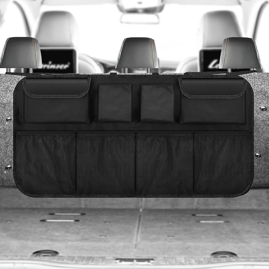 Car Trunk Organizer Storage Bag - Large Capacity Car Backseat Hanging Organizer for SUV, MPV, Van... | Amazon (US)