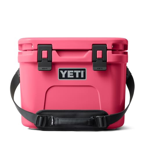 YETI Roadie 15 Hard Cooler with DoubleDuty Shoulder Strap, Tropical Pink | Amazon (US)