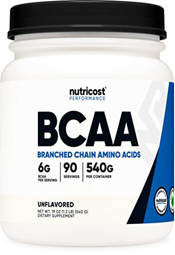 Nutricost BCAA Powder 2:1:1 (90 Servings, No Flavor Added) - Branched Chain Amino Acids | Amazon (US)