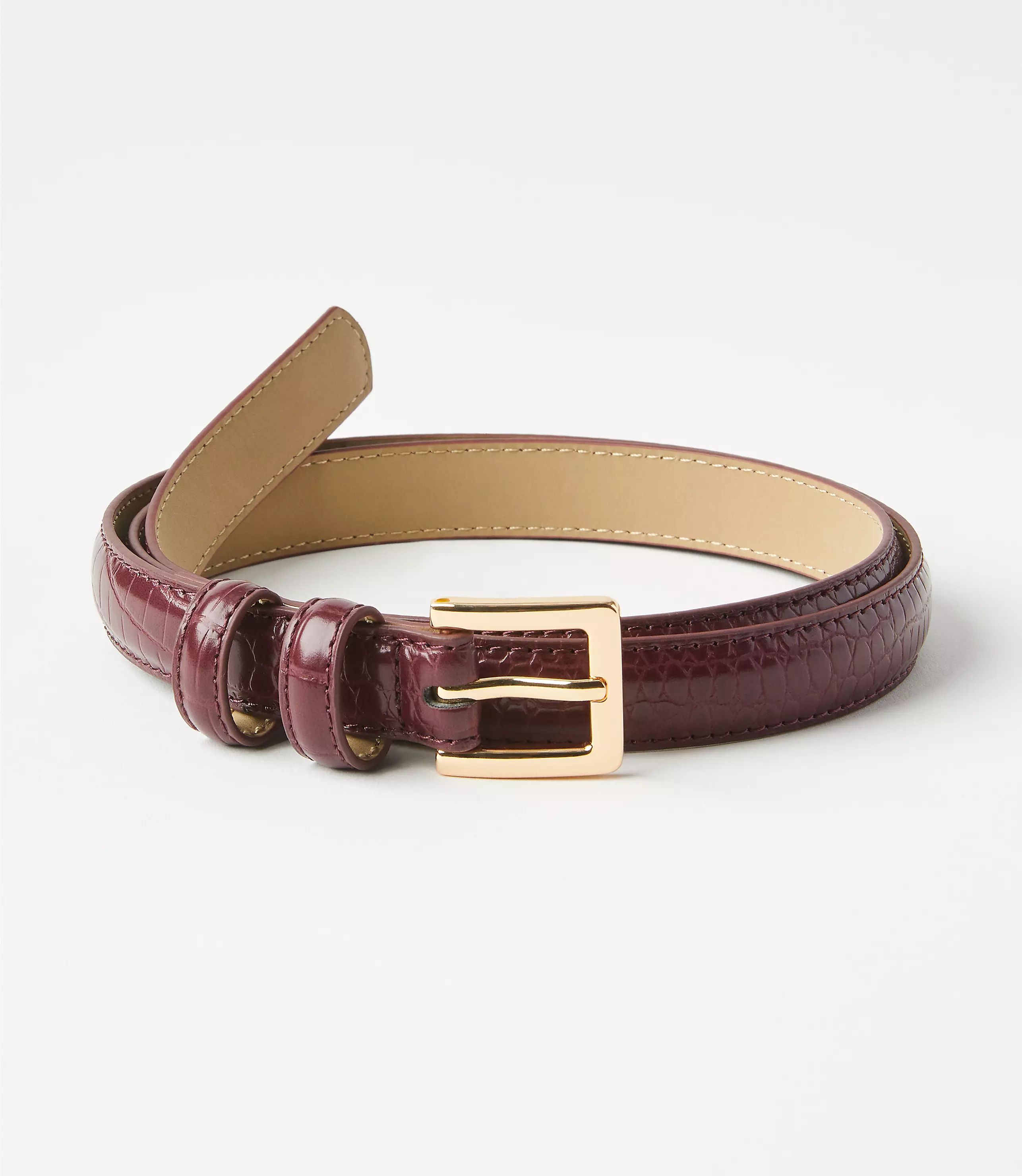 Embossed Refined Belt | LOFT