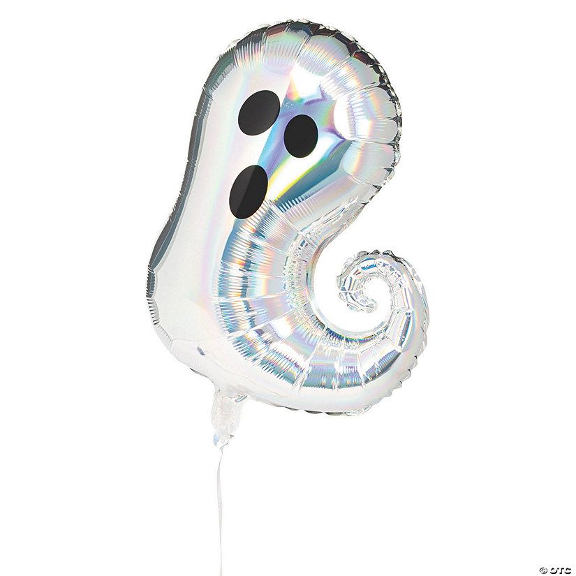 Ghost-Shaped 21" Mylar Balloon | Oriental Trading Company