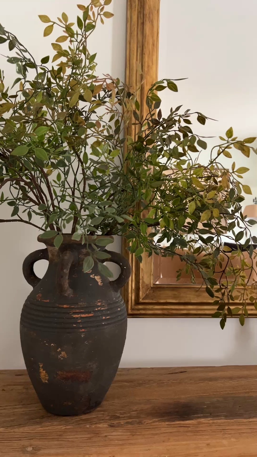 Faux stems
Spring greenery
Console table styling 

#LTKHome #LTKFindsUnder50