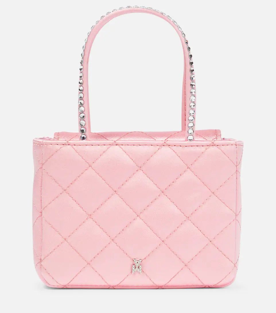 Betty Super Mini quilted satin tote | Mytheresa (INTL)