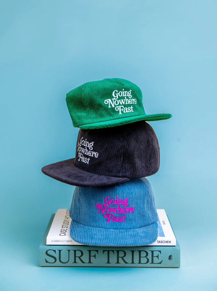 Going Nowhere Fast Embroidered Cord Hat | Ascot + Hart