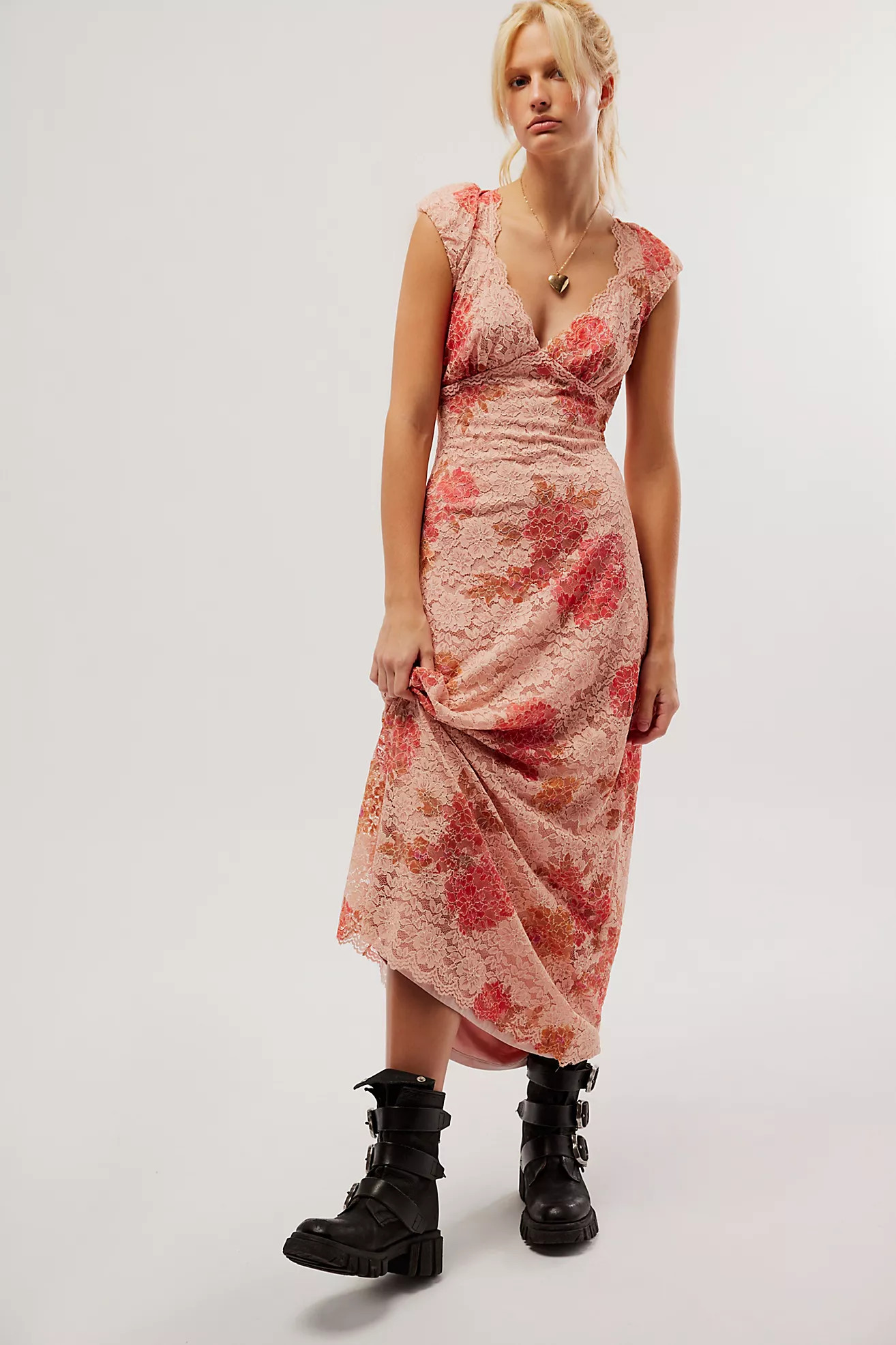 Butterfly Babe Lace Maxi Dress | Free People (Global - UK&FR Excluded)