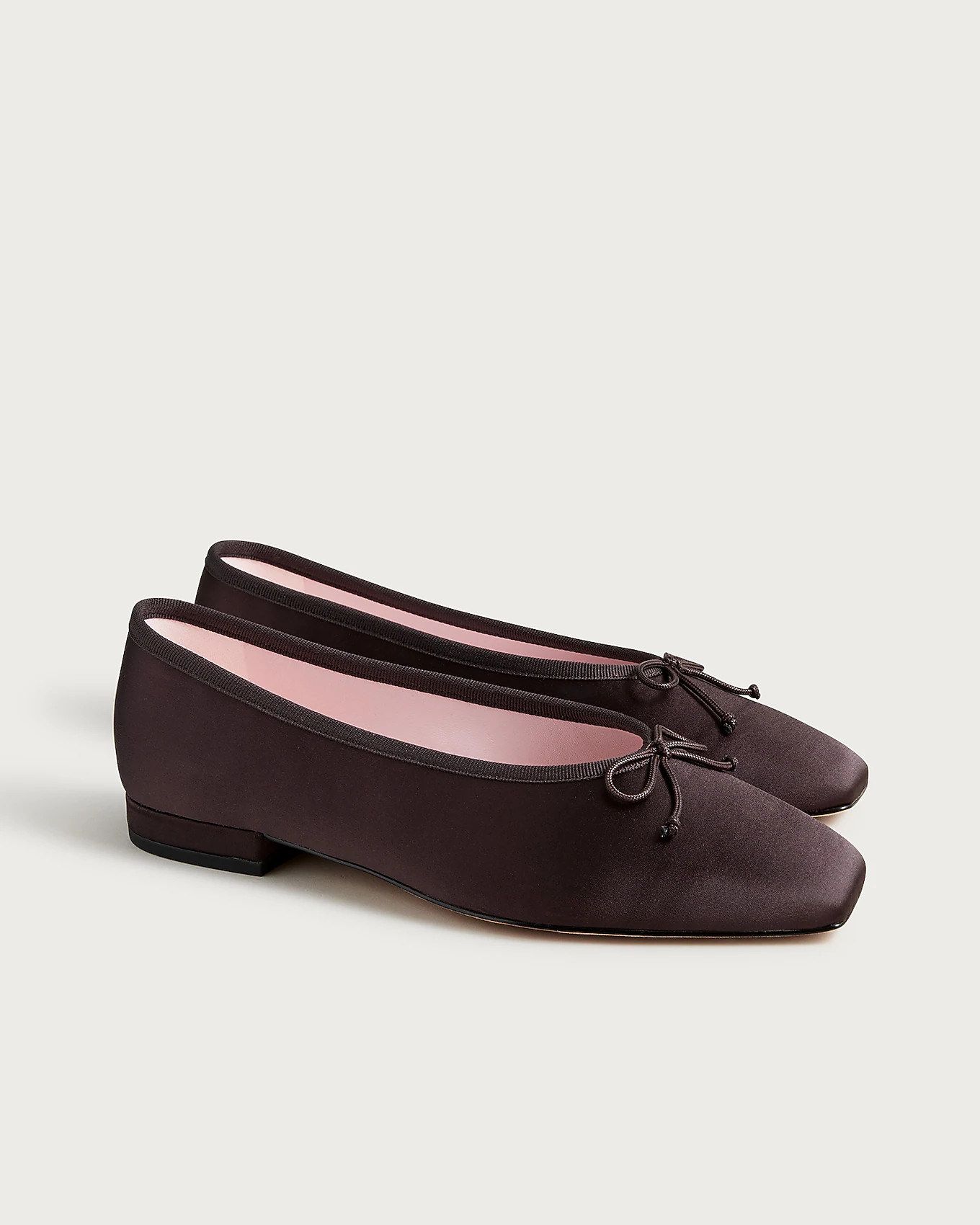Sophie ballet flats in satin | J. Crew US