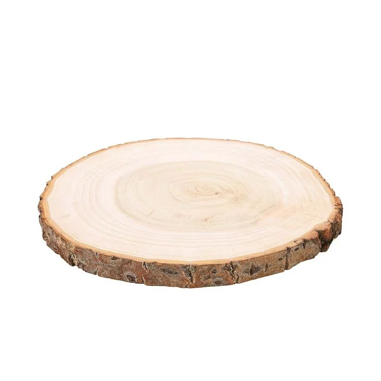 BalsaCircle 11-15" Natural Round Poplar Wooden Slices Party Tabletop Centerpieces Wedding Crafts ... | Walmart (US)