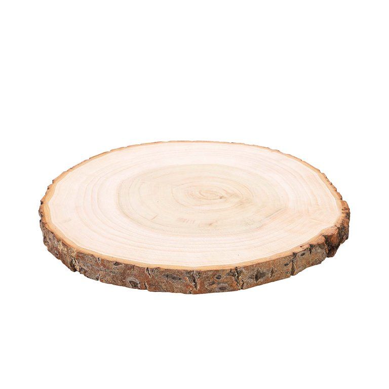 BalsaCircle 11-15" Natural Round Poplar Wooden Slices Party Tabletop Centerpieces Wedding Crafts ... | Walmart (US)