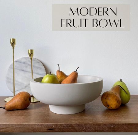 Concrete Fruit Bowl for Kitchen Counter | Follow my shop for the latest trends

#LTKhome #LTKstyletip