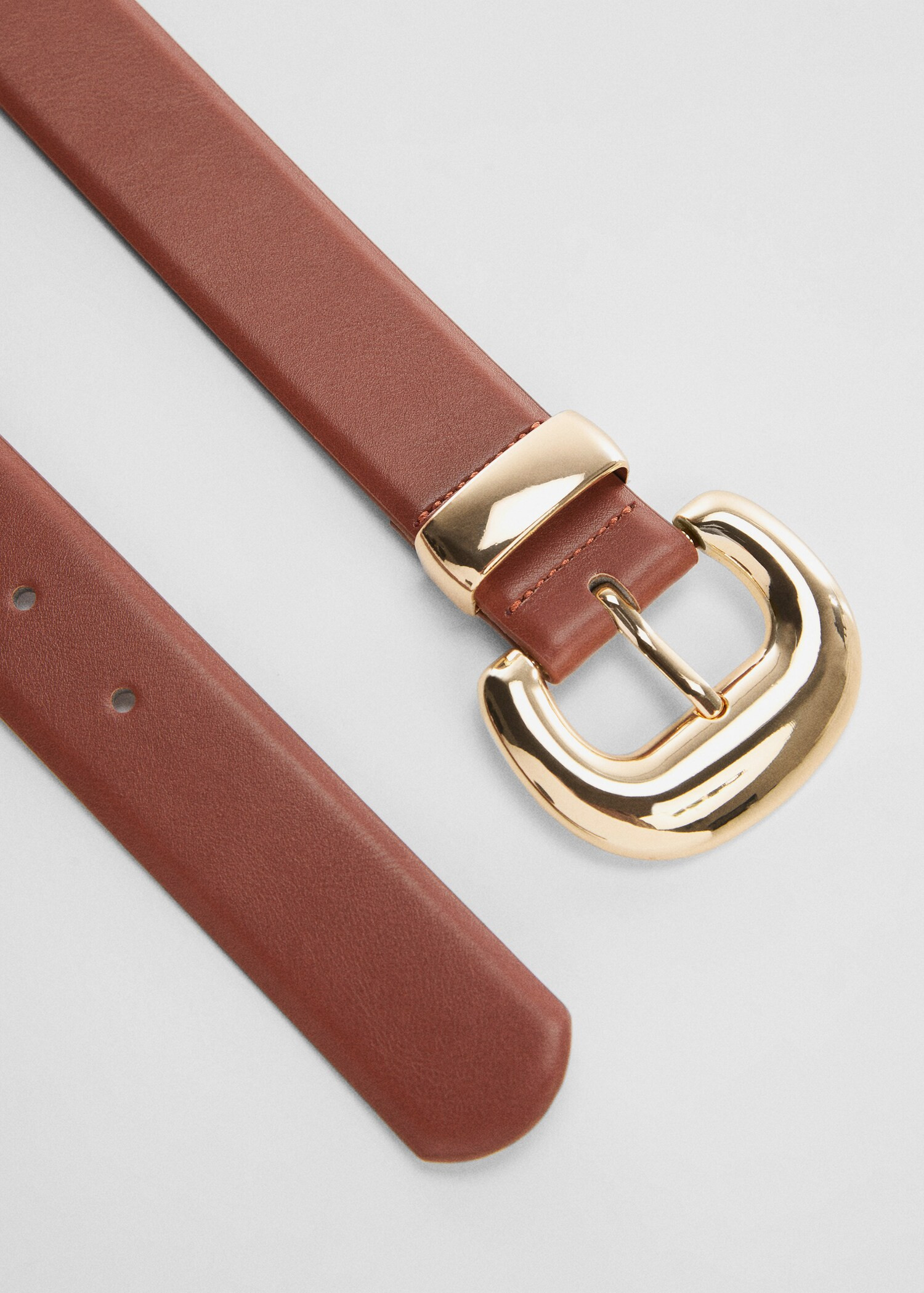 Metal buckle belt - Woman | MANGO USA | MANGO (US)