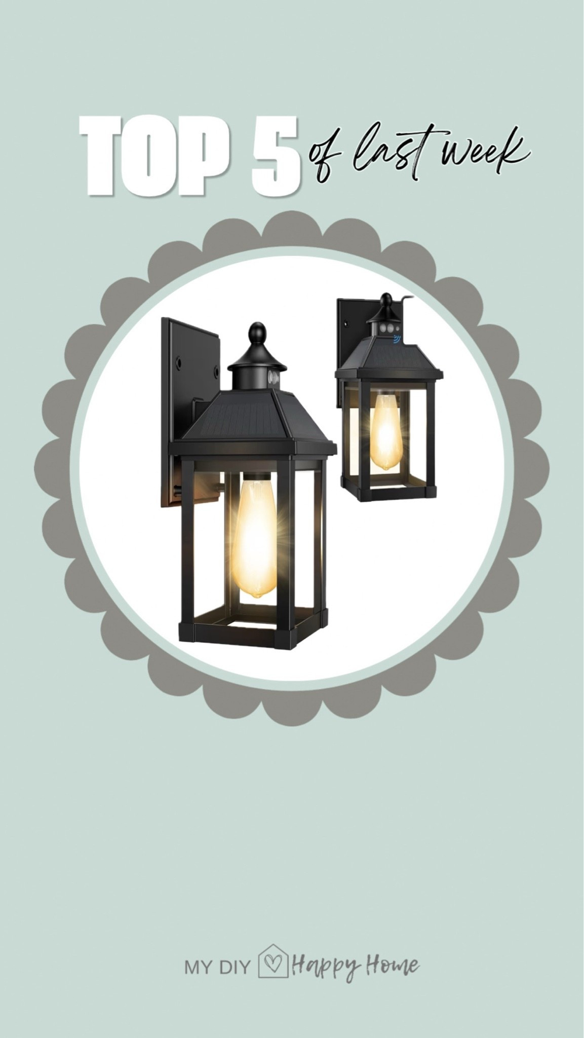 # 1 top seller this week-
Solar wall lantern lights that I added to my shed

These solar shed lights were one of the easiest upgrades we’ve added lately.

☀️ No wiring required
☀️ Dusk-to-dawn operation
☀️ 3 lighting modes

Choose from:
• Dim light that brightens with motion
• Motion-activated only
• Constant light all night

Perfect for sheds, garages, porches, and backyard spaces - they just need a little sun. 
.

solar lights, shed lighting, outdoor solar lights, solar lanterns, shed makeover, backyard projects, outdoor lighting, motion sensor lights, dusk to dawn lights, solar wall lights, home improvement, backyard ideas, garden shed, curb appeal, DIY projects

#LTKdayinmylife #LTKmomlife #LTKHome

#LTKSeasonal