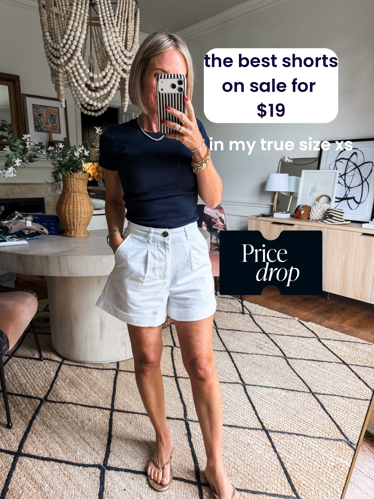 These @Target linen shorts are a summer must have! 
on sale for $19
in my true size xs

#LTKSaleAlert #LTKOver40 #LTKgrwm