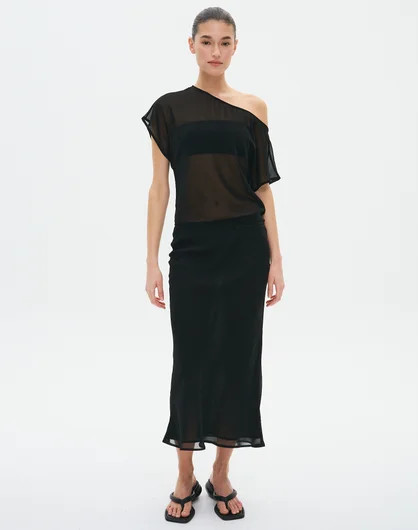 Chiffon Midi Skirt | Glassons (Australia)