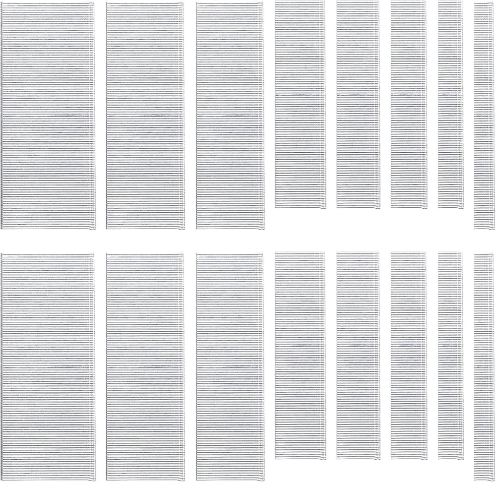 Glarks 4800Pcs 18 Gauge 4 Sizes Galvanized Brad Nails Straight Finishing Nail Assortment Kit, 5/8... | Amazon (US)