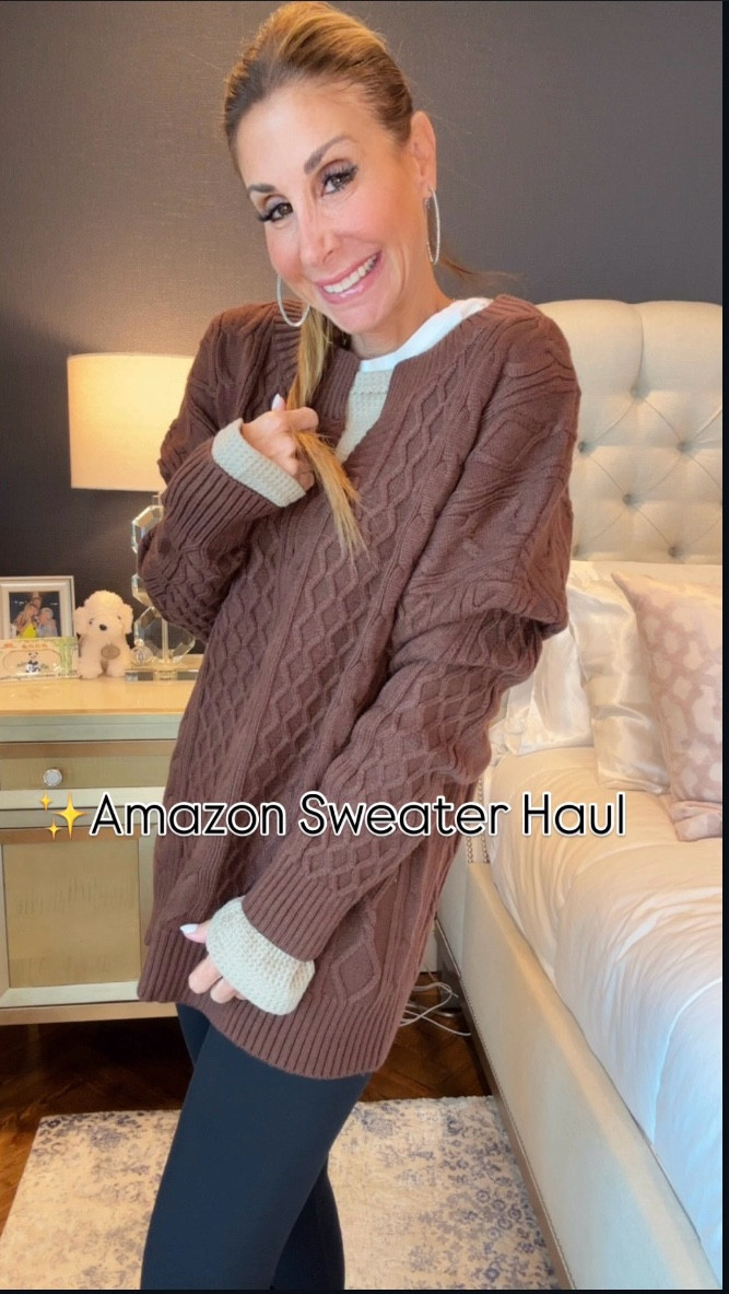 ✨Amazon Sweater Haul🍁 .. all linked Boots too 🥾 🥰😘

#LTKStyleTip #LTKFindsUnder50 #LTKSeasonal