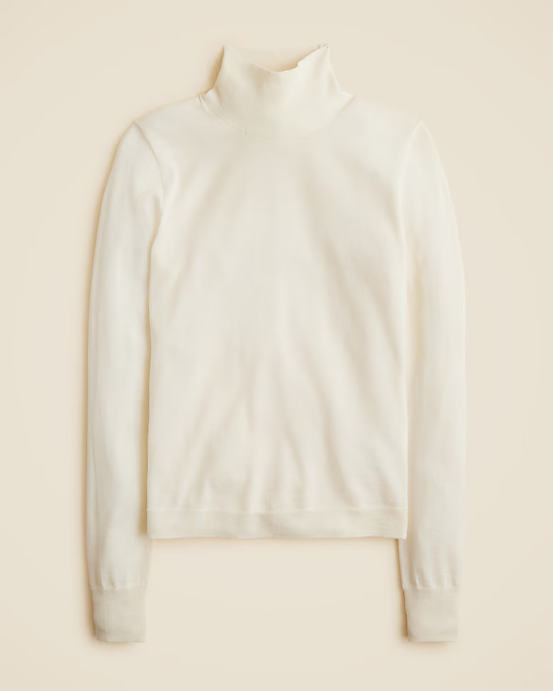 Carolyn turtleneck sweater in merino wool | J. Crew US