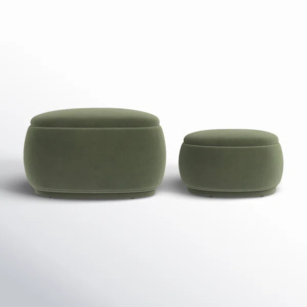 Hoya 2 - Piece Upholstered Storage Ottoman | Wayfair North America