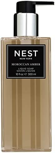 NEST Fragrances Moroccan Amber Liquid Hand Soap, 10 Fl Oz | Amazon (US)