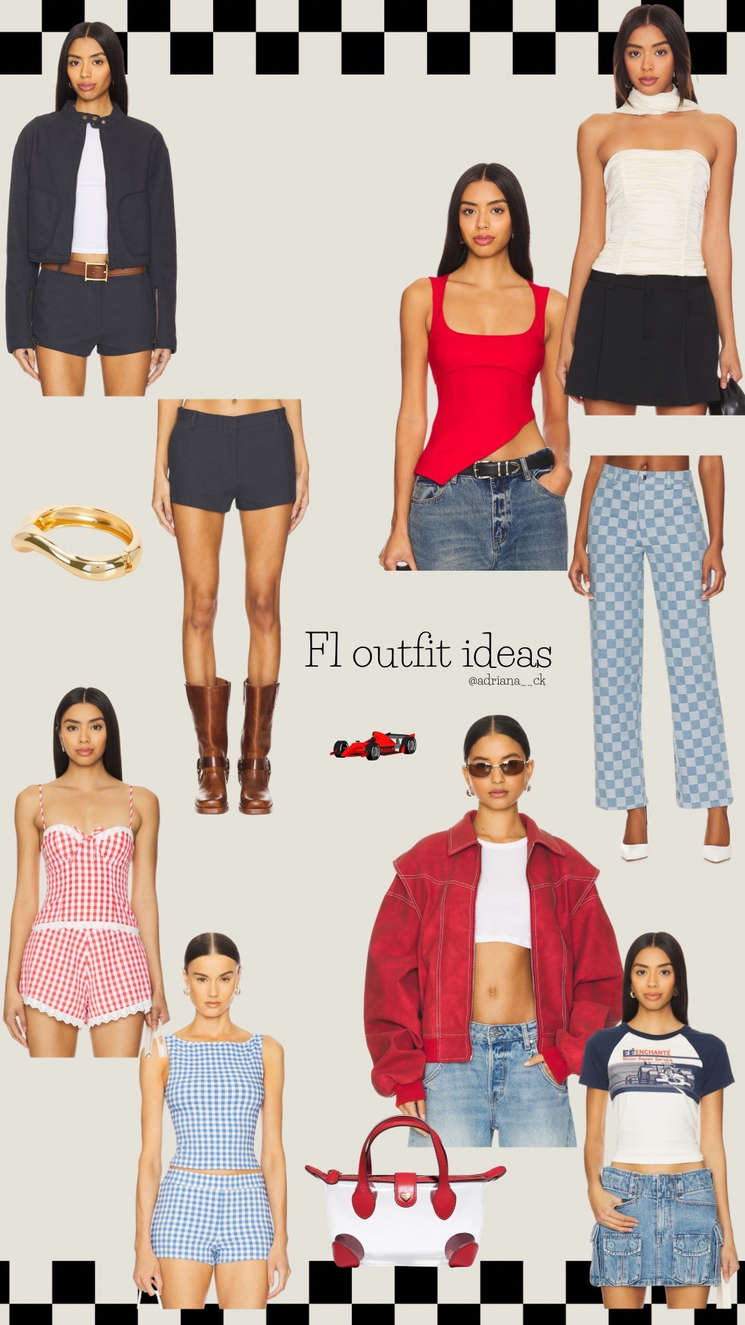 F1 outfit inspiration

Formula 1, Ferrari, paddock style, Grand Prix, red outfits, blue outfit, checkered look, spring look, summer look

#LTKFindsUnder100 #LTKTravel #LTKFestival