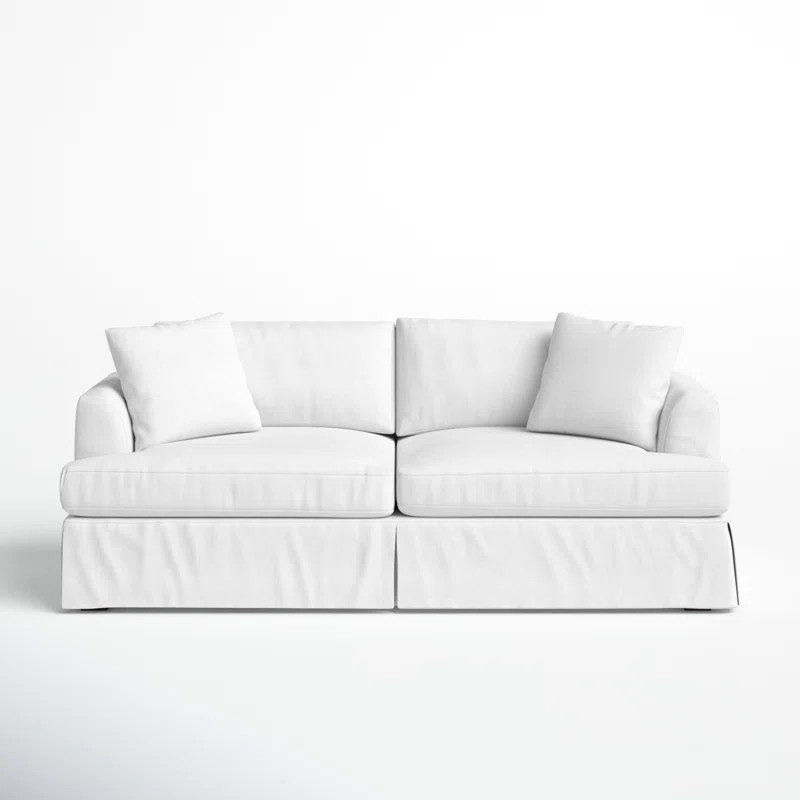 Lucia 92.5'' Slipcovered Sofa | Wayfair North America