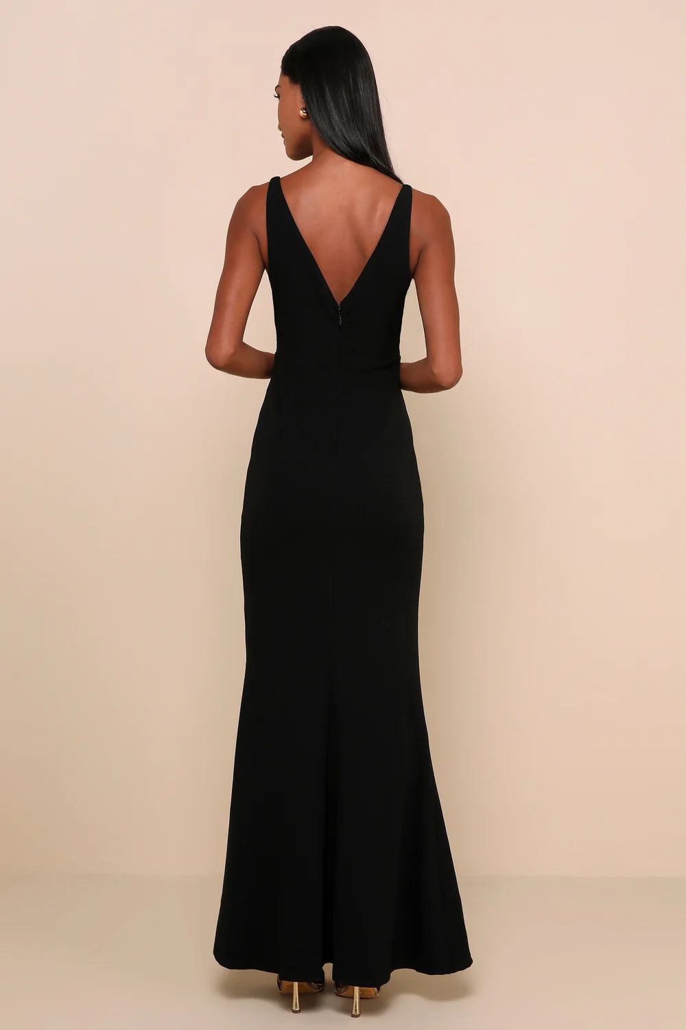 Melora Black Sleeveless Maxi Dress | Lulus