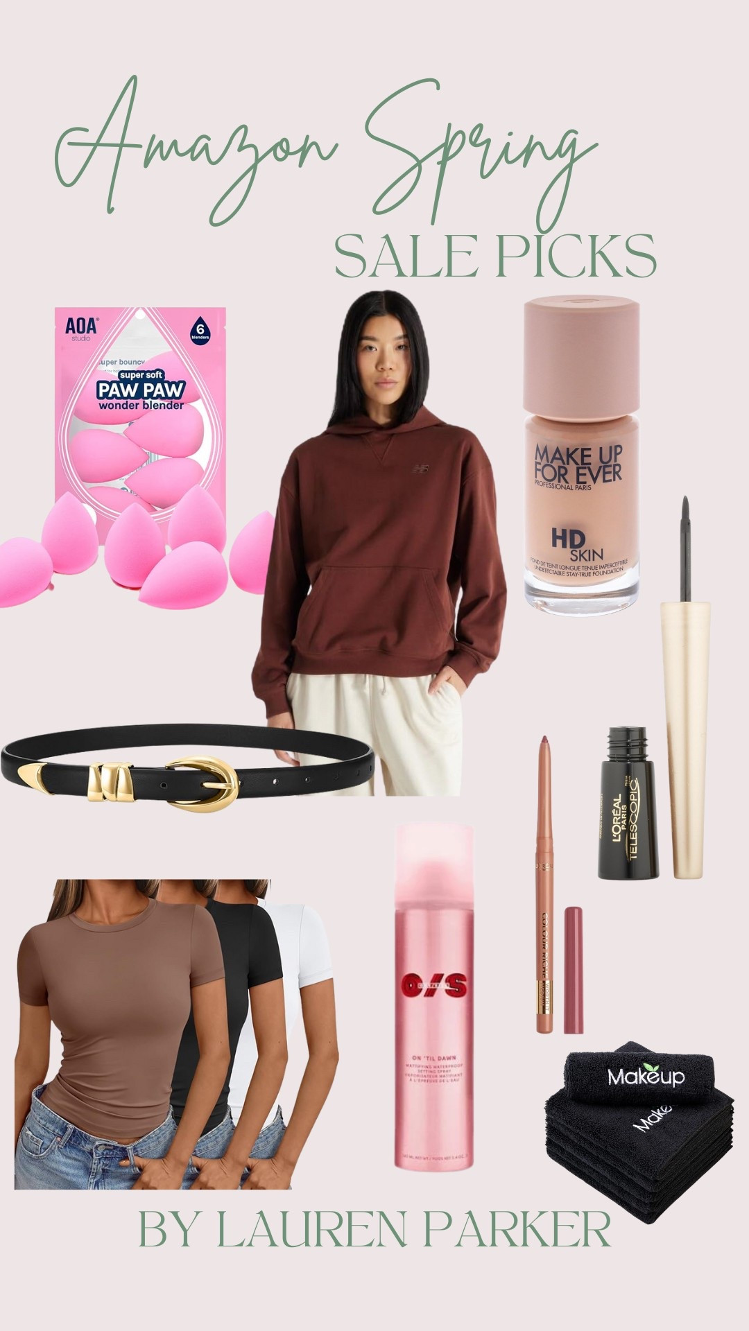 Amazon spring sale picks! Makeup clothes accessories and more ❤️👏🏼

#LTKSaleAlert #LTKSeasonal #LTKBeauty