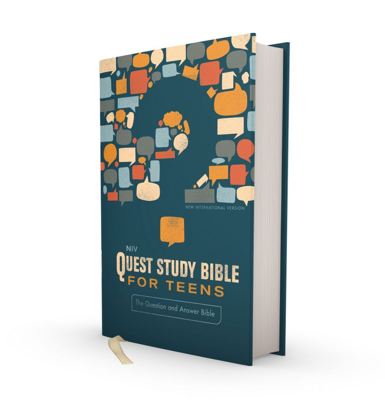 Niv, Quest Study Bible for Teens, Hardcover, Navy, Comfort Print: The Question and Answer Bible (... | Walmart (US)