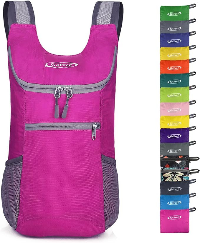 G4Free Lightweight Packable Hiking Backpack for Men Women Small Hiking Daypacks Foldable Shoulder... | Amazon (US)