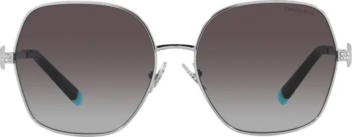 Tiffany & Co. 59mm Gradient Irregular Sunglasses | Nordstrom | Nordstrom