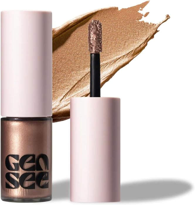 Gen See Mixed Media Metallic Liquid Eyeshadow, First Light Eye Makeup | Amazon (US)