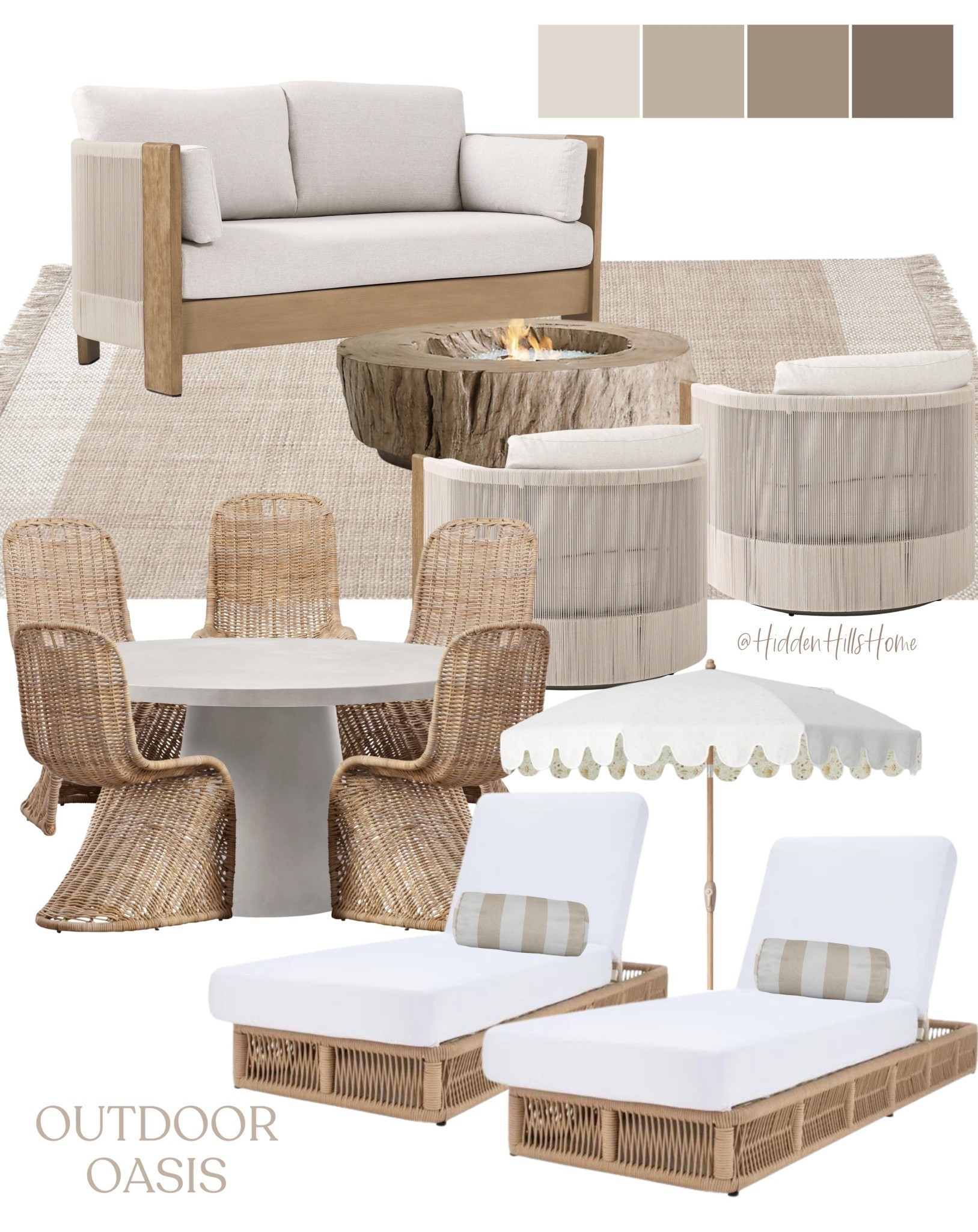 Outdoor furniture, outdoor dining table, outdoor decor Inspo, outdoor sofa, home design, outdoor oasis for summer time ☀️ #outdoor

#LTKHome #LTKSaleAlert #LTKSeasonal