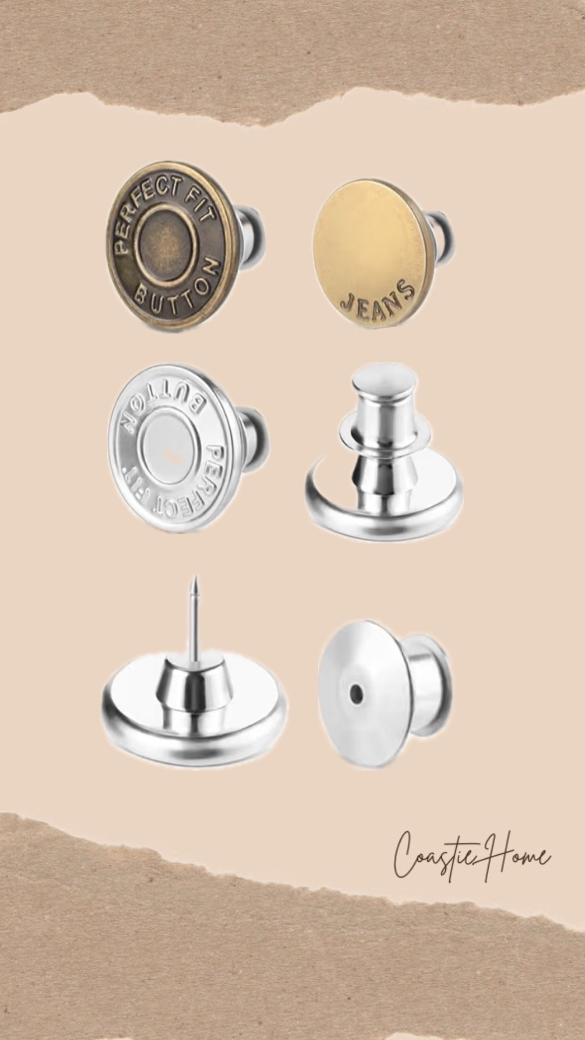  Jean Button Pins

#LTKBeauty #LTKPetite #LTKmomlife