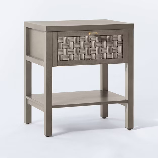 Palmdale Nightstand Gray - Threshold™ designed with Studio McGee | Target