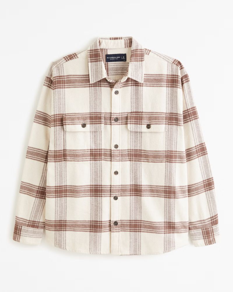 90s Oversized Flannel | Abercrombie & Fitch (US)