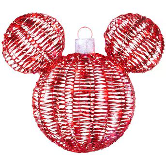 Disney Mickey Mouse 28.94-in Mouse Yard Decoration with Multicolor LED Lights | Lowe's