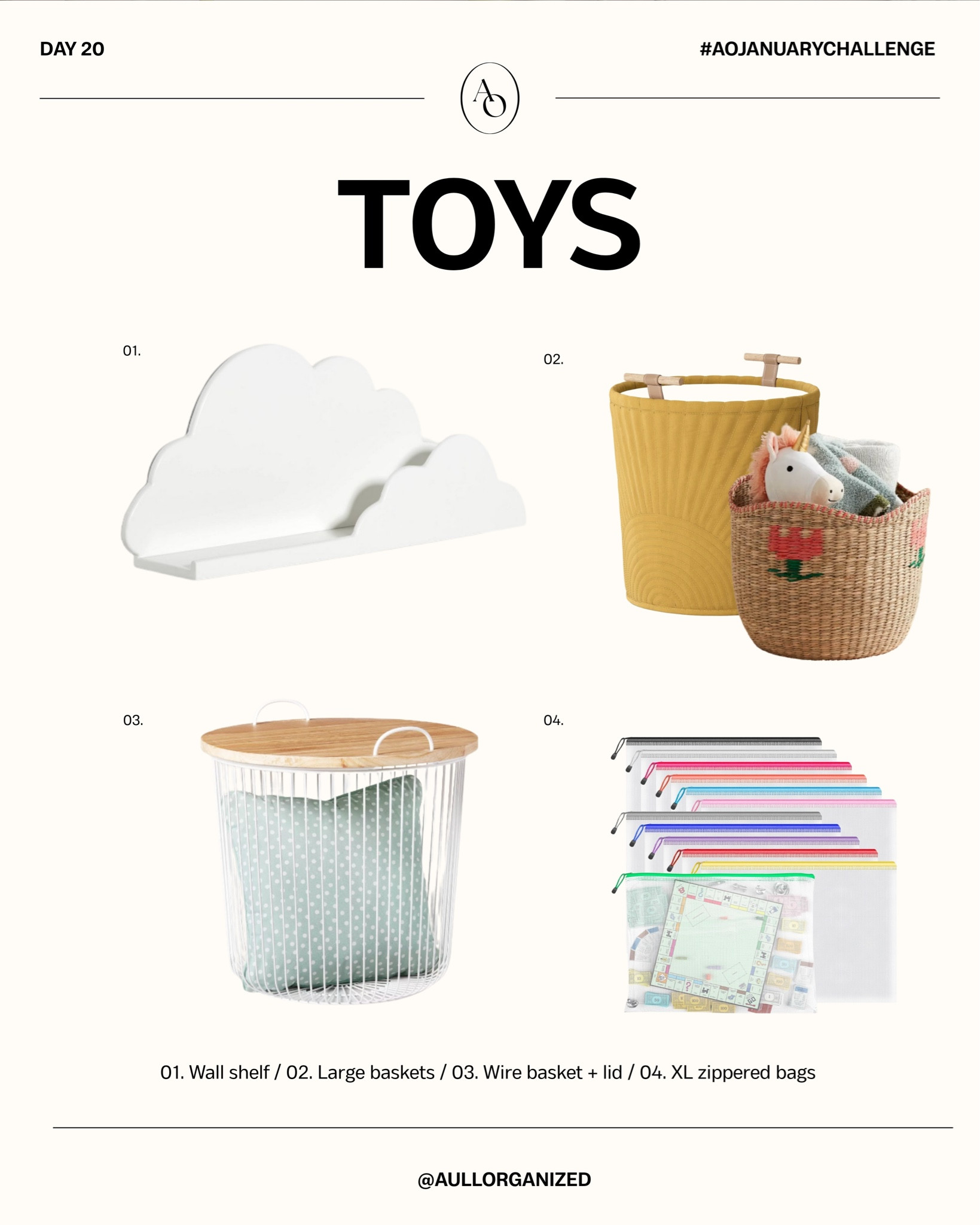  If the toys are taking over, today’s your day. Donate what’s outgrown, rotate what’s left, and give everything a “home.” 🧸 Comment DONE when you’re finished! #aullorganizedchalleng

#LTKKids #LTKHome #LTKBaby