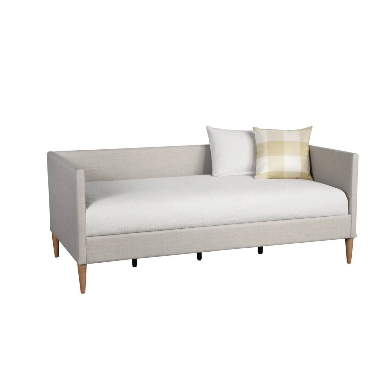 Home Furniture Britney Day Bed - Light Grey Linen | Walmart (US)