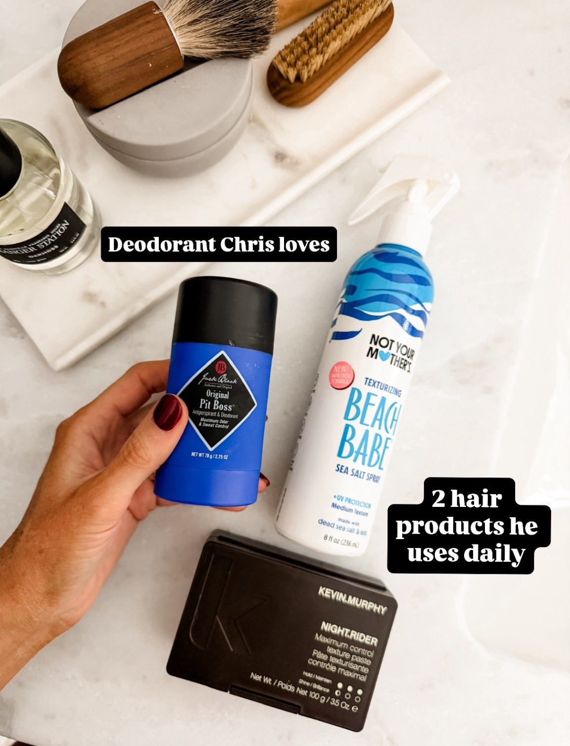Some great stocking stuffers for him this Christmas! This is Chris’ deodorant & two hair products he uses!

Loverly Grey, men’s gift ideas, stocking stuffers for him 

#LTKMens #LTKGiftGuide