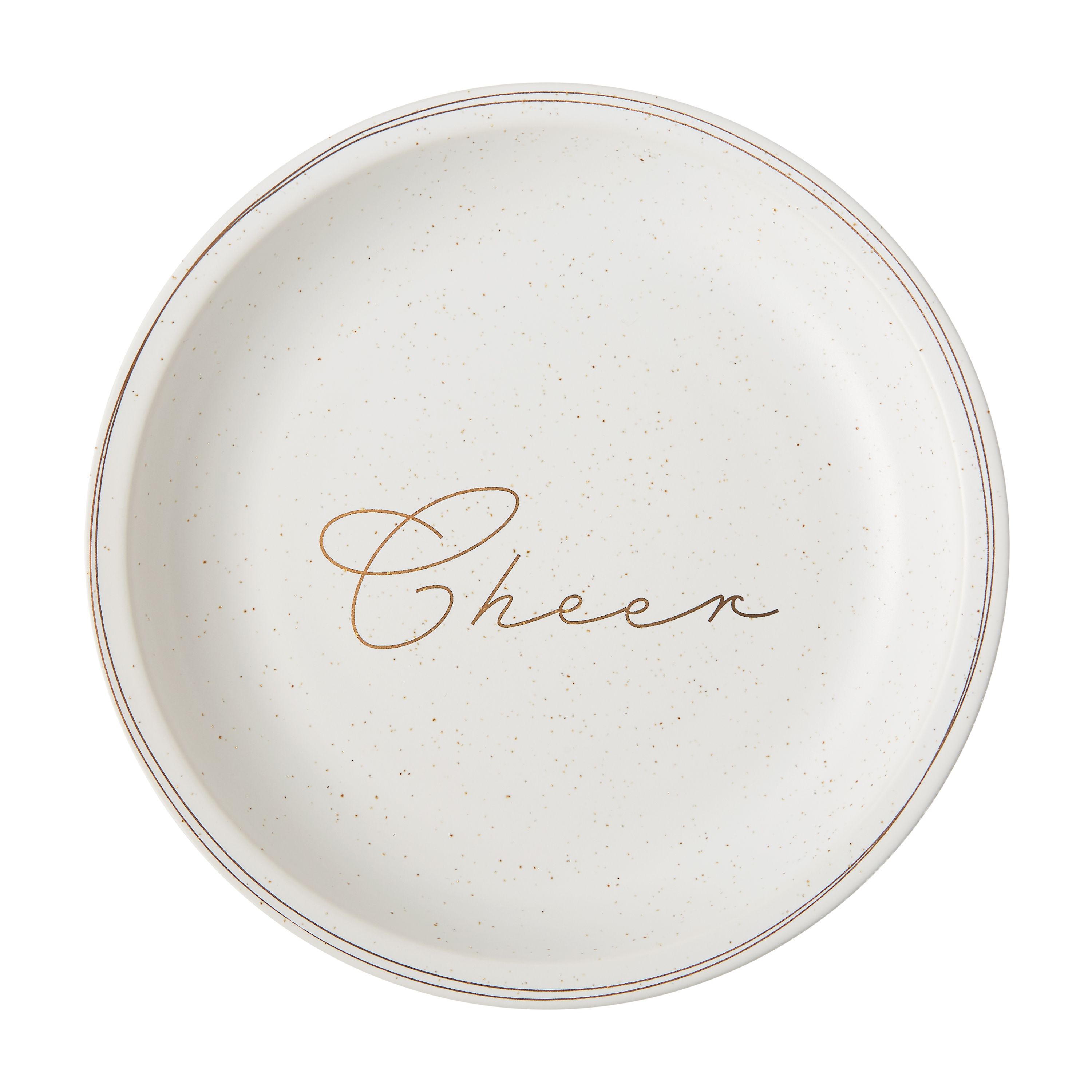 Better Homes & Gardens Cheer Stoneware Appetizer Plate - Walmart.com | Walmart (US)