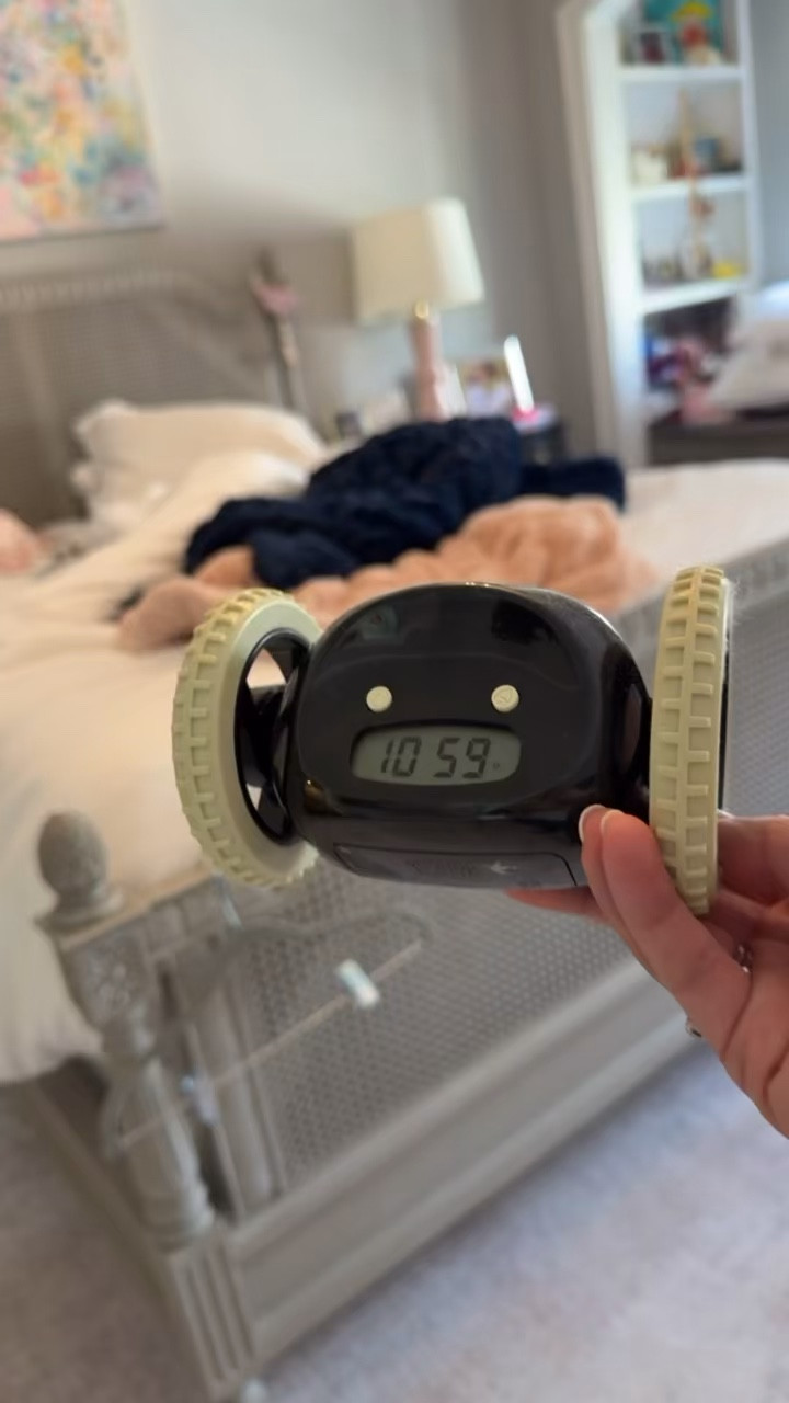 The rolling alarm clock that our girls have! We’ve tried multiple alarm clocks & this one has worked the best for us. Let me know what works in your house!

#LTKKids #LTKdayinmylife #LTKmomlife